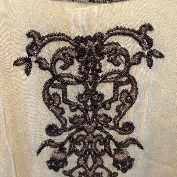 Free people flowy embroidered mini dress tunic - Picture 7 of 8